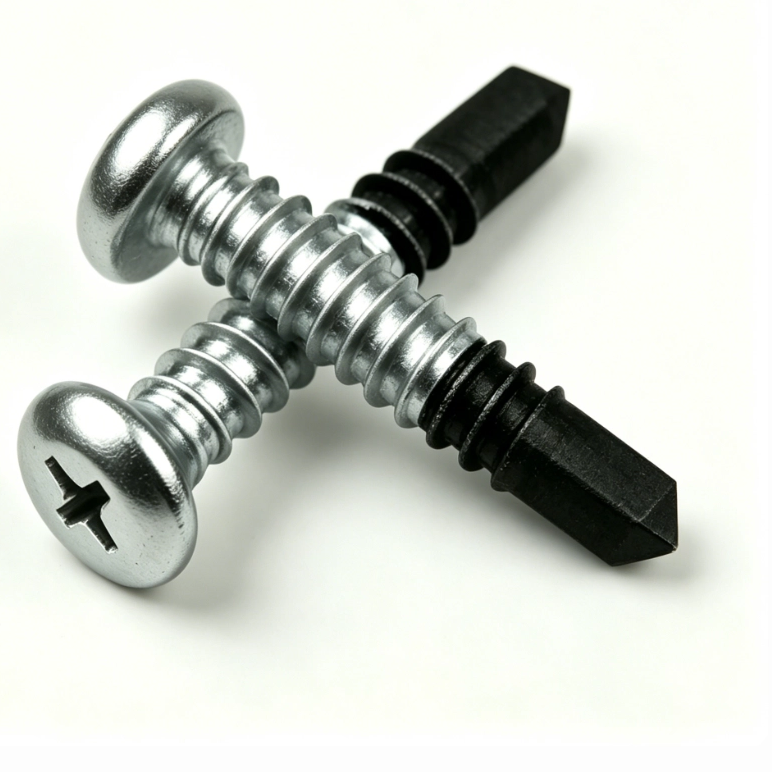 Point No.3 Bi-Metal Window Self Drilling Screws, Pan Head Phillips, 304-A2 & 316-A4 Stainless Steel
