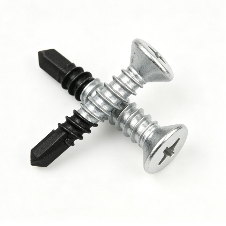 Austenitic Bi-Metal Self Drilling Screws for Windows, Flat Head #2 Phillips, 304/A2 & 316/A4+420, Point No.3