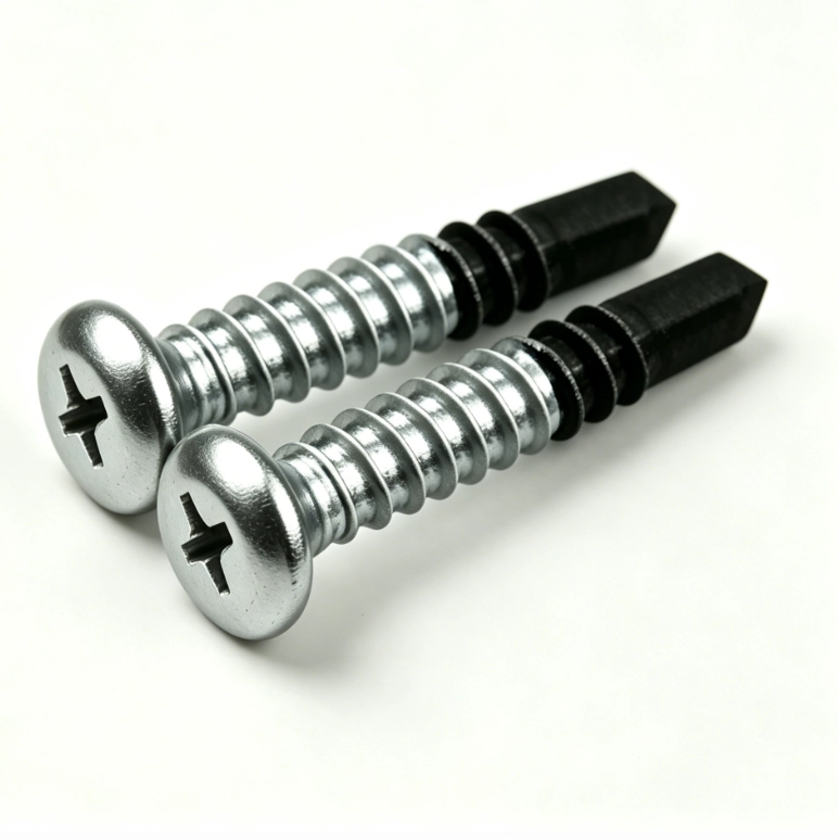 Point No.3 Bi-Metal Window Self Drilling Screws, Pan Head Phillips, 304-A2 & 316-A4 Stainless Steel