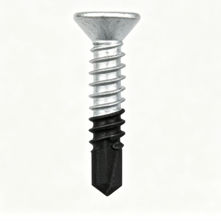 Austenitic Bi-Metal Self Drilling Screws for Windows, Flat Head #2 Phillips, 304/A2 & 316/A4+420, Point No.3
