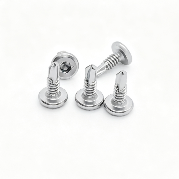 Wafer Head Hex Drive Stainless Steel Self Drilling Fasteners