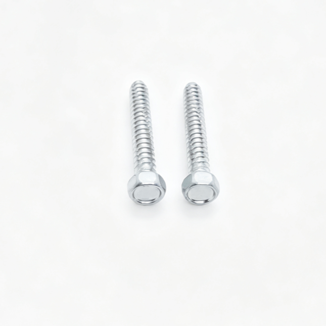 Hex Head Self-Tapping Screws With Three Notches Flat Point