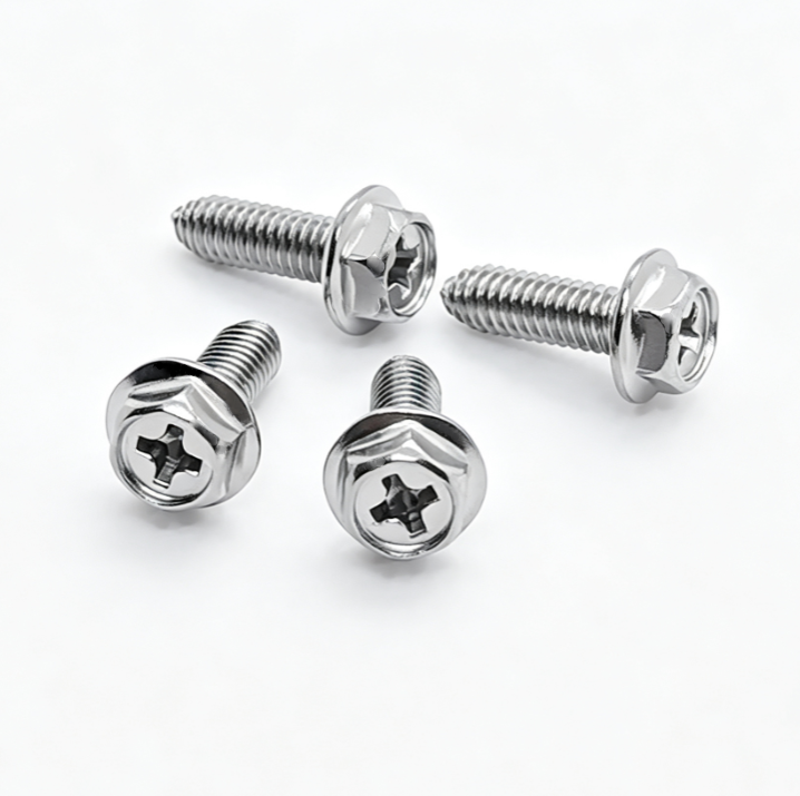 Stainless Steel Hex Flange Head Phillips Tapping Screws