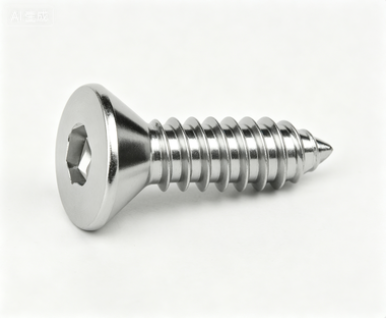 Stainless Steel Flat Head Hex Socket Recess Tapping Point Self-Drilling Screws