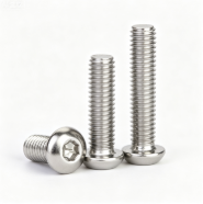 Precision Flat Point Pan Head Hex Socket Stainless Steel Screws