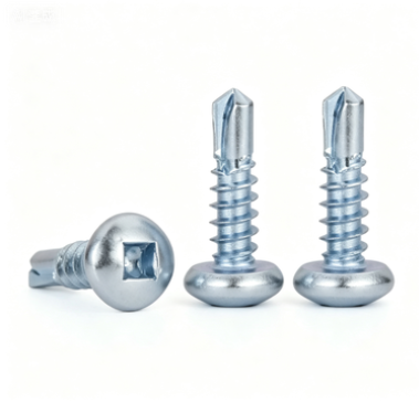 Stainless Steel Pan Head Square Recess Wing Tek Point Self-Drilling Screws