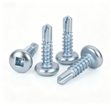 Stainless Steel Pan Head Square Recess Wing Tek Point Self-Drilling Screws
